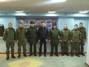 Имам-хатыб Ахмад Зобнин посетил воинскую часть Чеховского городского округа Московской области