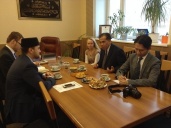 RMC deputy chairman Rushan hazrat Abbyasov met with ministerial advisor of Indonesian embassy
