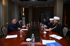 Глава мусульман России встретился с Муфтием Таджикистана