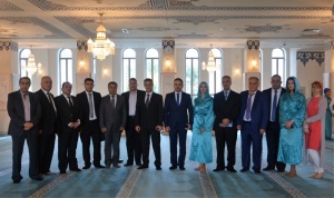 Baath delegation visited Moscow Cathedral Mosque