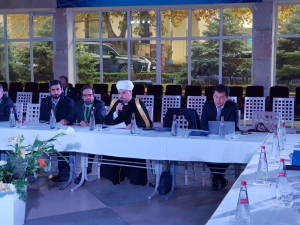 Первый зампред СМР и ДУМРФ Рушан хазрат Аббясов выступил с докладом на заседании Группы стратегического видения “Россия-Исламский мир”