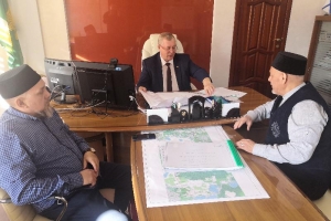Муфтий Тюменской области встретился с главой Нижнетавдинского района