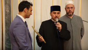  Награждение Первого секретаря Алжирской Народной Демократической Республики Мухаммада Мираими в Московской Соборной мечети 