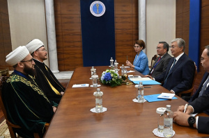 الرئيس الكازاخستاني قاسم جومارت توكاييف يلتقي بممثلي مسلمي روسيا 