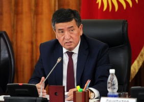 سماحة المفتي يهنئ سيورونباي جينبيكوف بمناسبة انتخابه رئيساً لجمهورية قرغيزستان