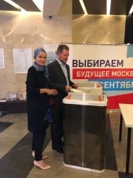 Муфтий Шейх Равиль Гайнутдин принял участие в выборах  мэра Москвы