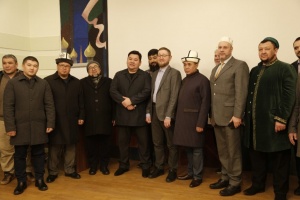 Муфтий Москвы встретился с почетными гостями из Кыргызстана и Казахстана