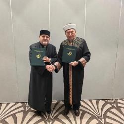 Во имя утверждения идей взаимоуважения, межконфессионального согласия и добрососедства. Благодарственное письмо от Муфтия Республики Беларусь в адрес  Рашида Брагина