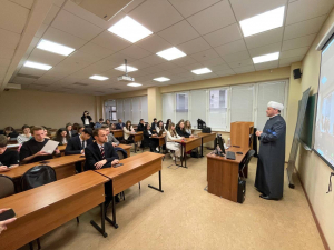 Муфтий Рушан Аббясов выступил перед студентами МГИМО с лекциями об Исламе в России и семейных ценностях