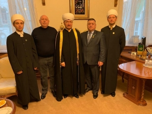 Муфтий Шейх Равиль Гайнутдин принял делегацию мусульман из Краснодарского края