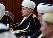 Муфтий шейх Равиль Гайнутдин принял участие во встрече с Президентом Кыргызстана Атамбаевым