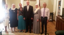 "Women of the World" met with the plenipotentiary minister of Palestinian embassy in Russia