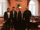 Муфтий Шейх Равиль Гайнутдин принял  делегацию из Пензы