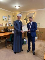 عباسوف يلتقي مستشارسفارة جمهورية أوزبكستان بموسكو 
