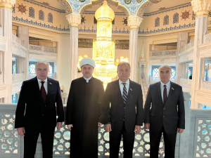 Делегация Сената Олий Мажлиса Республики Узбекистан посетила Московскую Соборную мечеть