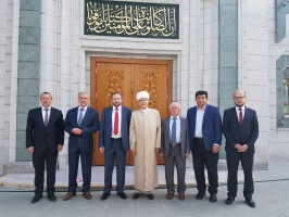 Делегация Управления по делам религии Турции посетила Московскую Соборную мечеть