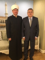 Муфтий Шейх Равиль Гайнутдин встретился с Чрезвычайным и Полномочным Послом Турции в Москве Хусейном  Дириоз