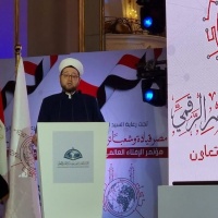 المفتي علاء الدينوف يتحدث عن عمل مجلس العلماء في روسيا أمام مؤتمر دولي في القاهرة