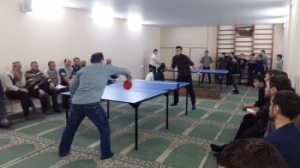 В селе Средняя Елюзань состоялся первый чемпионат по настольному теннису среди прихожан мечетей