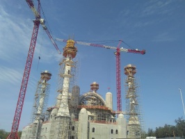 Строителство комплекса Соборной мечети в Симферополе в зона пристального внимания
