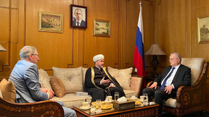 Муфтий Рушан Аббясов встретился с Послом России в Египте