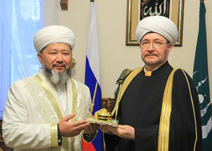 Муфтий Таганулы рассказал о влиянии сотрудничества с Муфтием Шейхом Равилем Гайнутдином на российско-казахстанские отношения