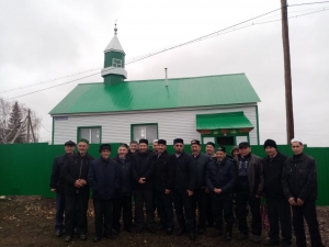 Торжественное открытие мечети в Баймакском районе Башкортостана 