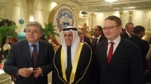 وفد مجلس شورى المفتين لروسيا يشارك في احتفالات سفارة الكويت بالأعياد الوطنية 