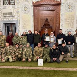 Практический семинар для военнослужащих Росгвардии провели в Мариупольской Соборной мечети