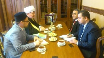В Совете муфтиев России состоялась встреча Муфтия шейха Равиля Гайнутдина с Чрезвычайным и Полномочным послом Ирака