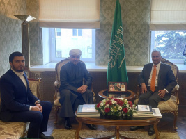 Rushan Abbyasov meets the Ambassador of Saudi Arabia