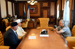 Муфтий Шейх Равиль Гайнутдин выразил благодарность Сергею Аксёнову за внимание к нуждам мусульман Крыма