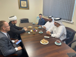 Рушан Аббясов встретился с руководителем Генерального управления по делам Ислама и вакфов ОАЭ