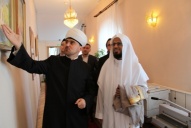 Famous Qur’an Reciter Abu Bakr Shatri Visited Moscow Jum’ah Mosque and Russia Muftis Council