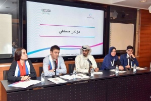 Российская команда Международного чемпионата по дебатам на арабском языке приняла участие в пресс-конференции для СМИ