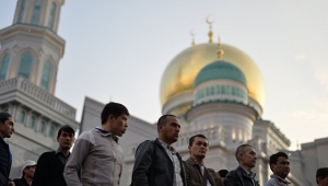 В День России  мусульмане совершили Джума намаз в первой общедоступной  молитве после ограничений