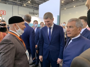 XII Международный экономический Саммит «Россия-Исламский мир Kazansummit 2021» и выставка халяльной продукции «Russia Halal Expo» проходит в Казани