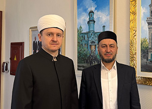 Встреча с Муфтием Саратовской области Расимом Кузяхметовым