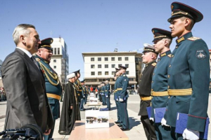 Муфтий Тюменской области принял участие в торжественной церемонии выпуска офицеров
