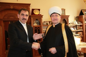Муфтий Шейх Равиль Гайнутдин встретился с Главой Ингушетии Юнус-Беком Евкуровым