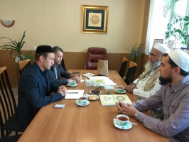 Ректор института для незрячих «Мадрасат ан-Нур» д-р Хассан Мурши посетил резиденцию СМР