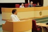 Сопредседатель СМР принял участие в депутатских слушаниях 