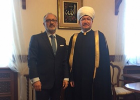Муфтий Шейх Равиль Гайнутдин провел встречу с президентом мусульманской общины Гранады