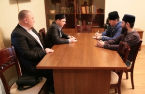 Муфтий Ислям Дашкин встретился с представителями международного центра стандартизации «Халяль»