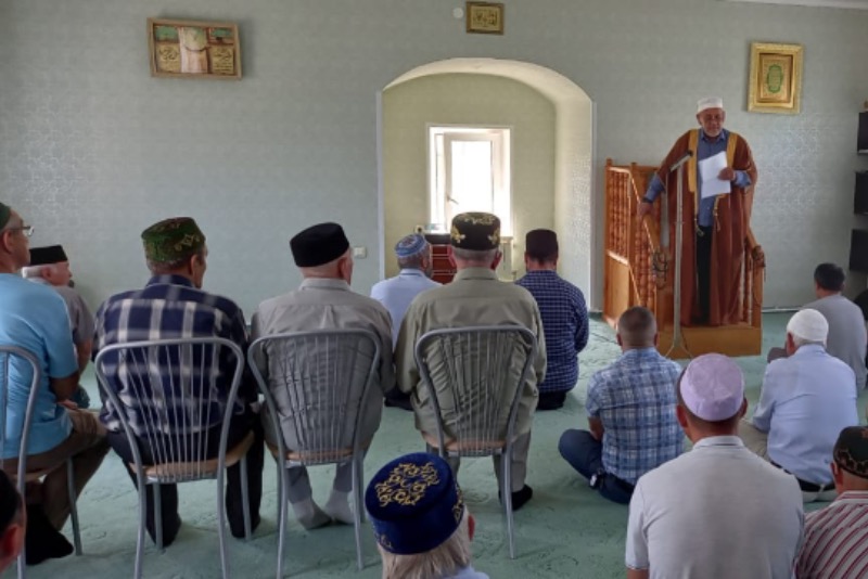 Муфтий Тюменской области Зиннатхазрат Садыков посетил село Киндер Нижнетавдинского района 