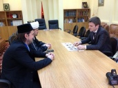 RMC Deputy Chairman Rushan hazrat Abbyasov Met Leaders and Common Members of Albanian Muslim Community