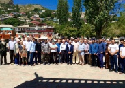 Сопредседатель Совета муфтиев России, муфтий Саратовской области Мукаддас Бибарсов совершил визит в Дагестан 