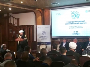 Рушан Аббясов принял участие в V Международном христианском форуме