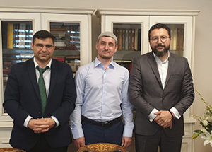 Ученый секретарь Совета улемов ДУМ РФ Ильяс Ганиев с официальным визитом посетил Анкару