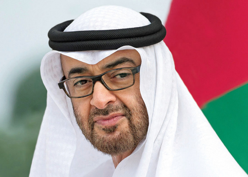 المفتي يهنأ سمو الشيخ محمد بن زايد آل نهيان بمناسبة انتخابه رئيسا لدولة الإمارات